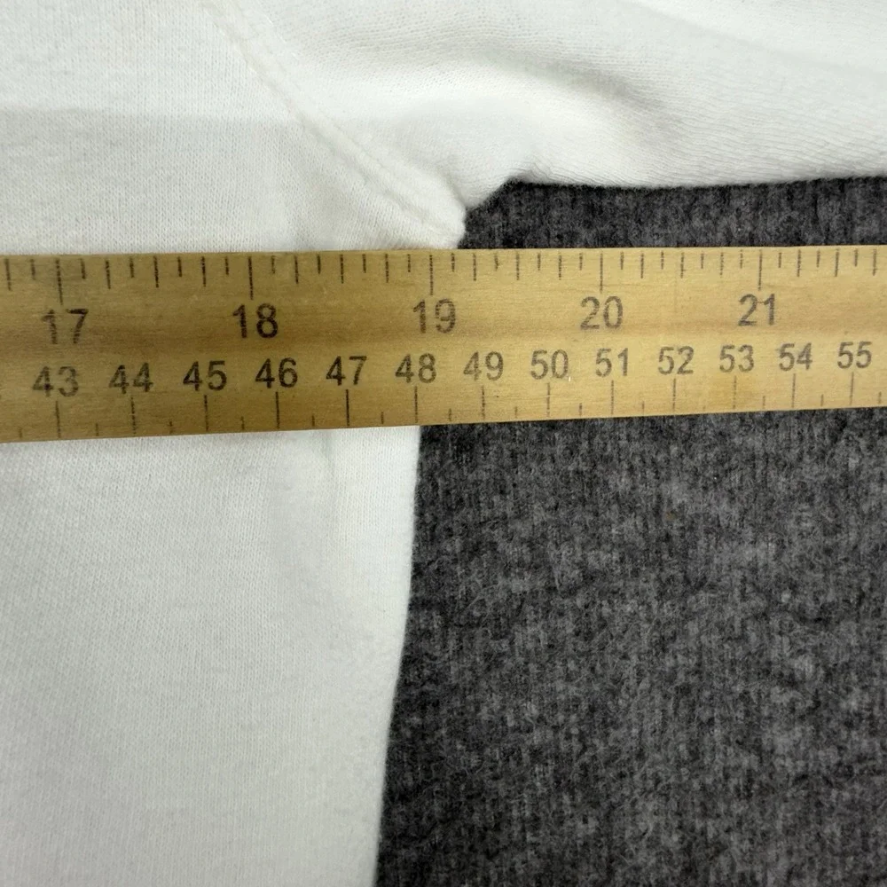 The North Face‎ Hoodie Mens XS Beige Pullover Fleece Logo Sweatshirt Graphic